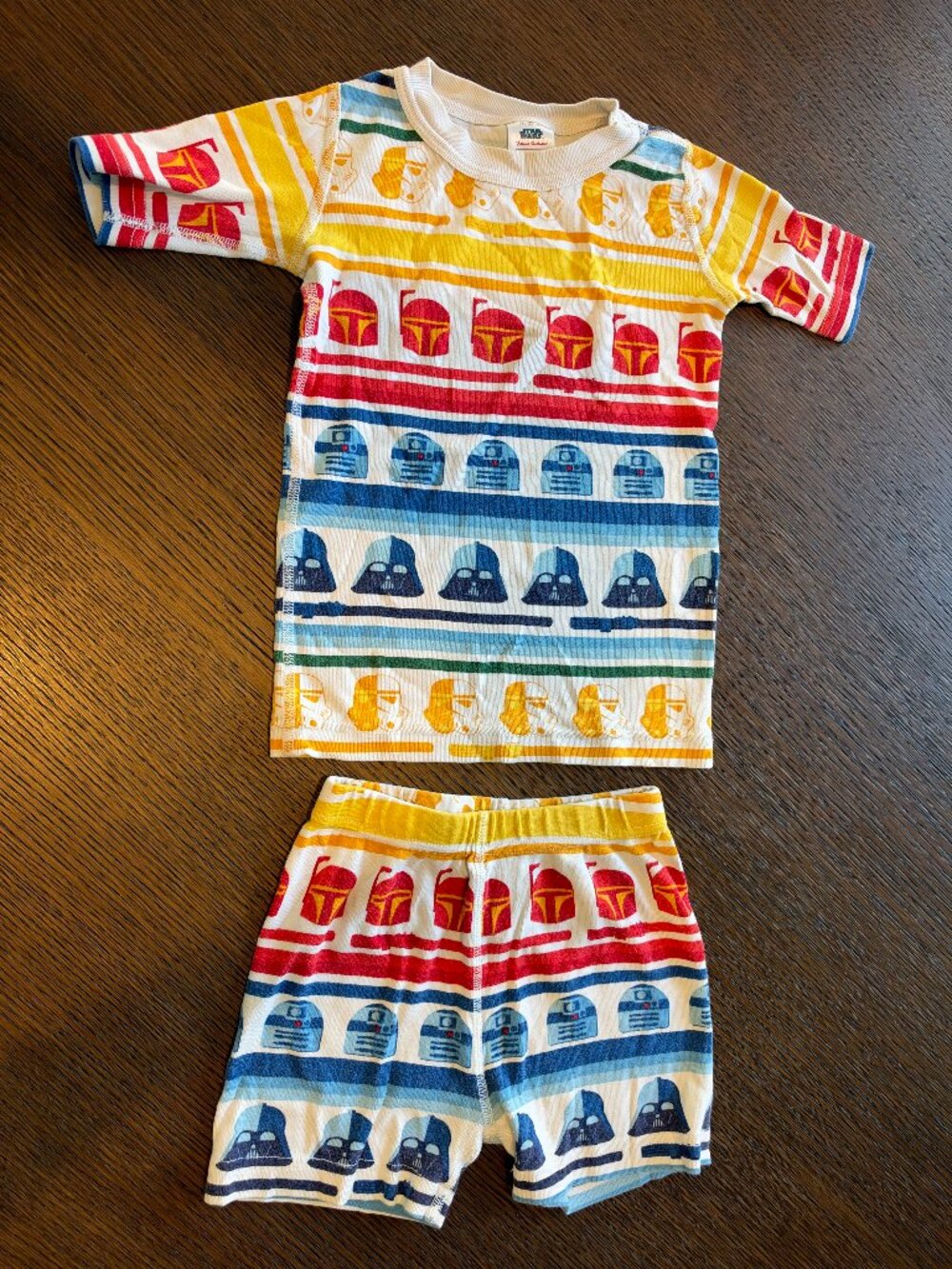 Hanna Andersson Star Wars Short Pajama Set Size 110 (5) Organic Cotton